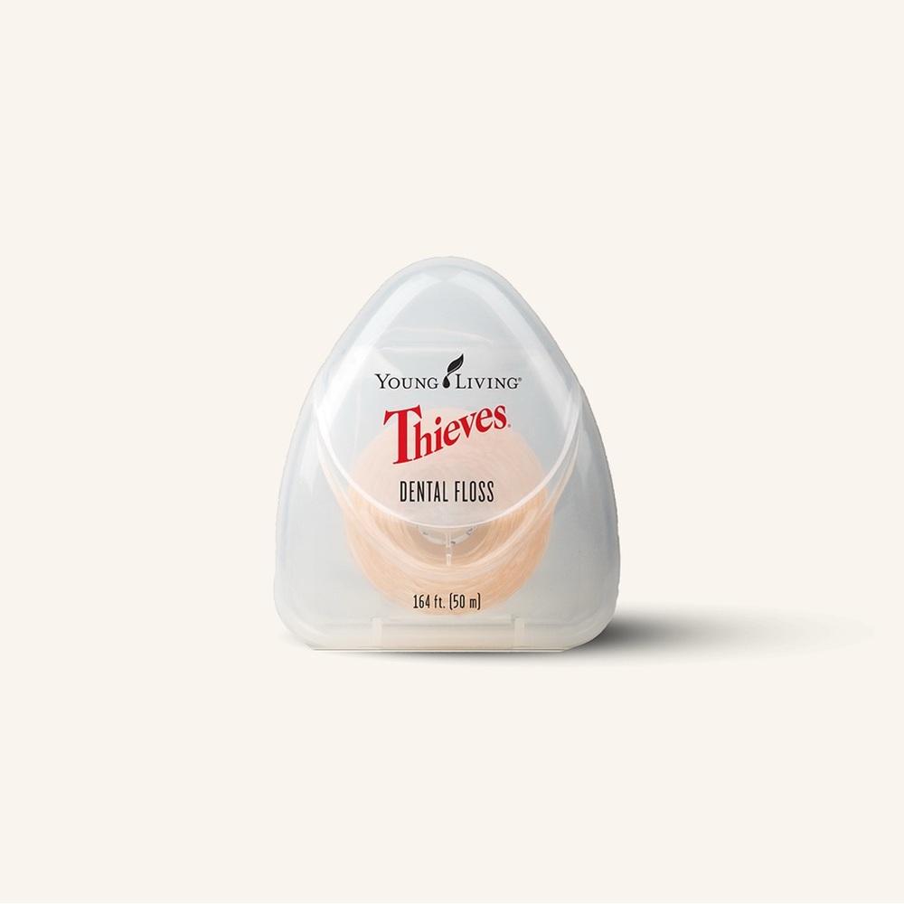 Young Living Thieves Dental Floss - Translucent Case